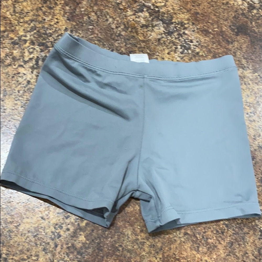 Gray Spandex Shorts
